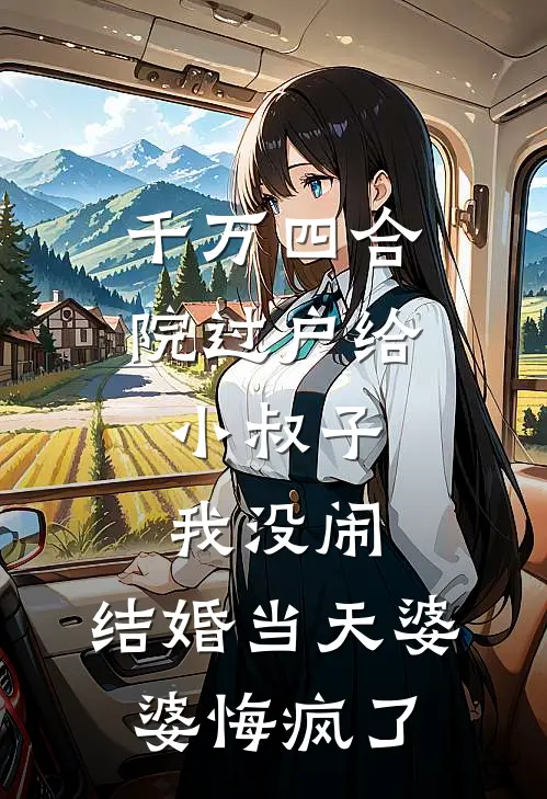 千万四合院过户给小叔子，我没闹，结婚当天婆婆悔疯了