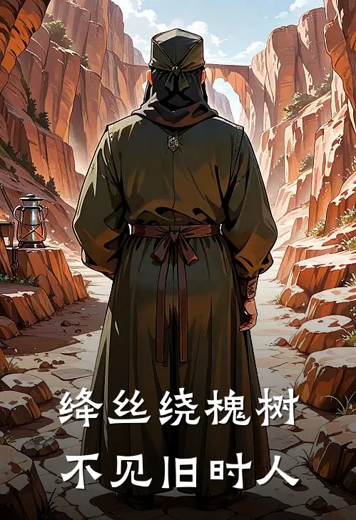 绛丝绕槐树，不见旧时人