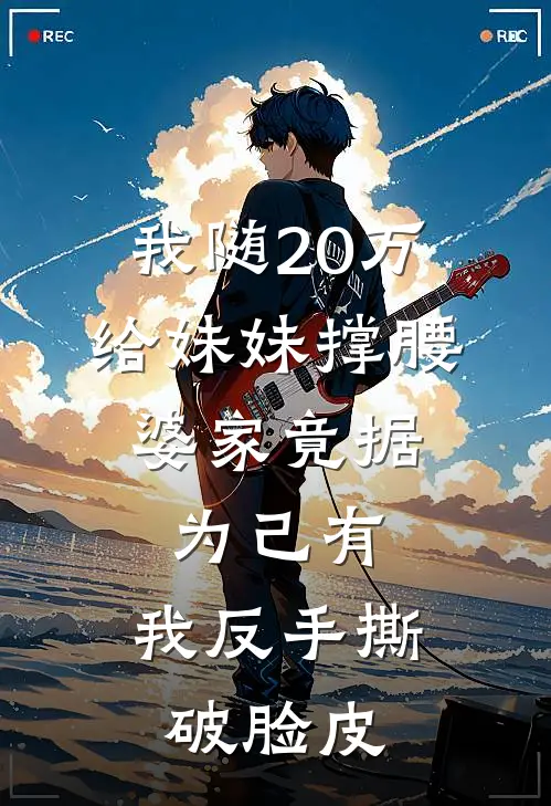 我随20万给妹妹撑腰，婆家竟据为己有，我反手撕破脸皮