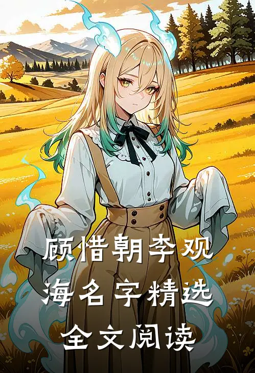 顾惜朝李观海名字精选全文阅读