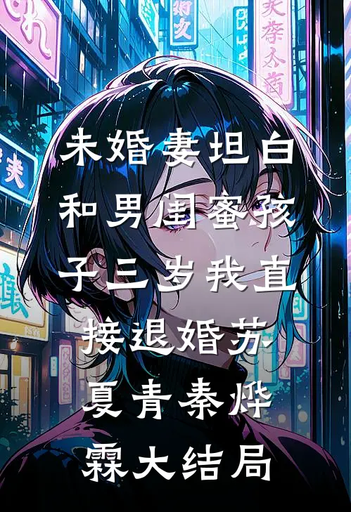 未婚妻坦白和男闺蜜孩子三岁我直接退婚苏夏青秦烨霖大结局