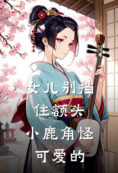 女儿别挡住额头，小鹿角怪可爱的