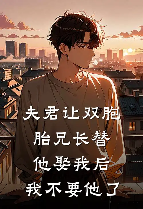 夫君让双胞胎兄长替他娶我后，我不要他了