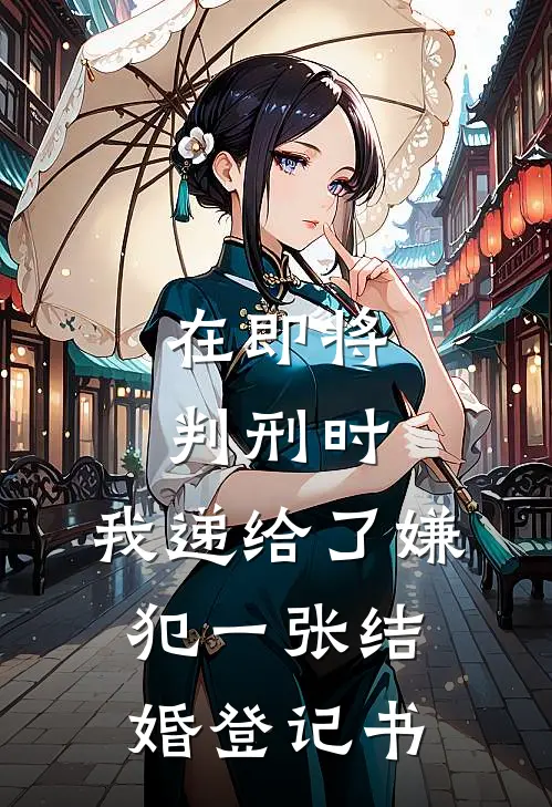 在即将判刑时,我递给了嫌犯一张结婚登记书英文