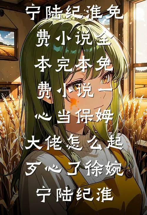 一心当保姆，大佬怎么起歹心了徐婉宁陆纪淮免费小说全本_完本免费小说一心当保姆，大佬怎么起歹心了徐婉宁陆纪淮