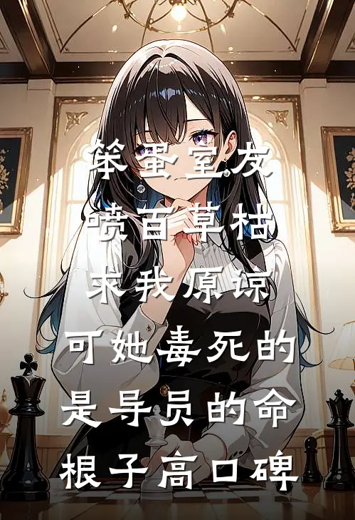笨蛋室友喷百草枯求我原谅，可她毒死的是导员的命根子高口碑