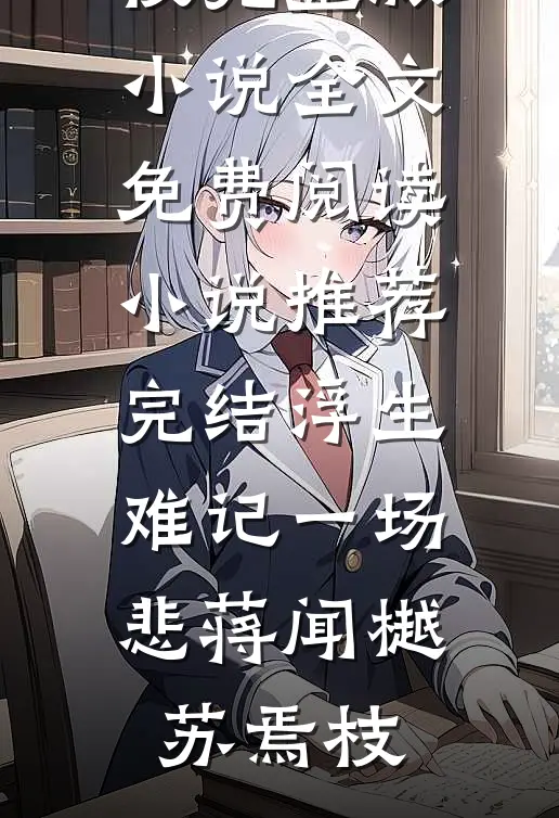 浮生难记一场悲(蒋闻樾苏焉枝)完整版小说全文免费阅读_小说推荐完结浮生难记一场悲(蒋闻樾苏焉枝)