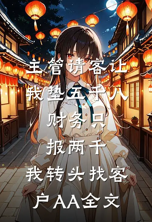 主管请客让我垫五千八，财务只报两千，我转头找客户AA全文