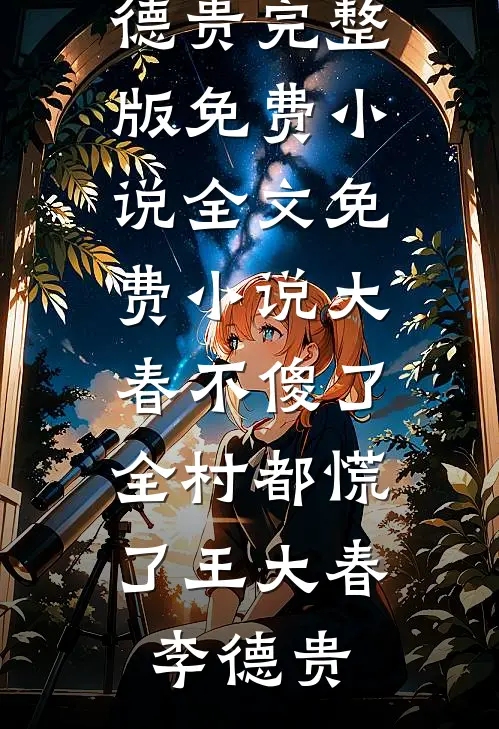大春不傻了，全村都慌了王大春李德贵完整版免费小说_全文免费小说大春不傻了，全村都慌了(王大春李德贵)