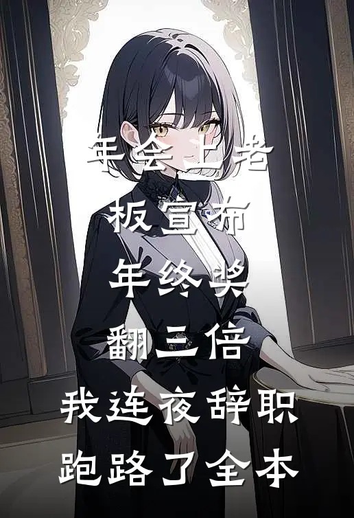 年会上老板宣布年终奖翻三倍，我连夜辞职跑路了全本