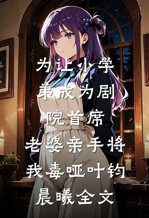为让小学弟成为剧院首席，老婆亲手将我毒哑叶钧晨曦全文