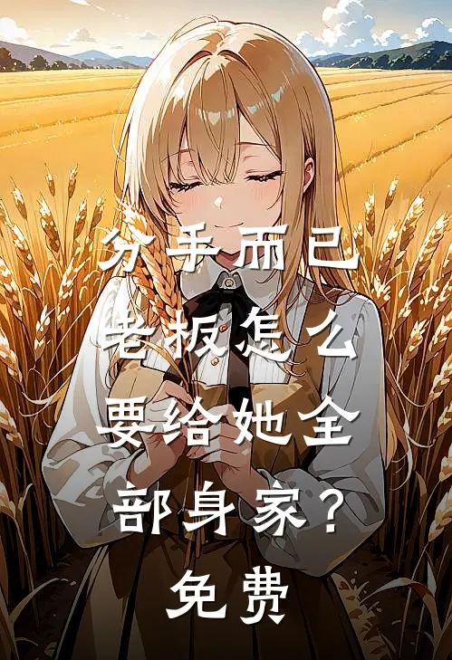 分手而已，老板怎么要给她全部身家？免费