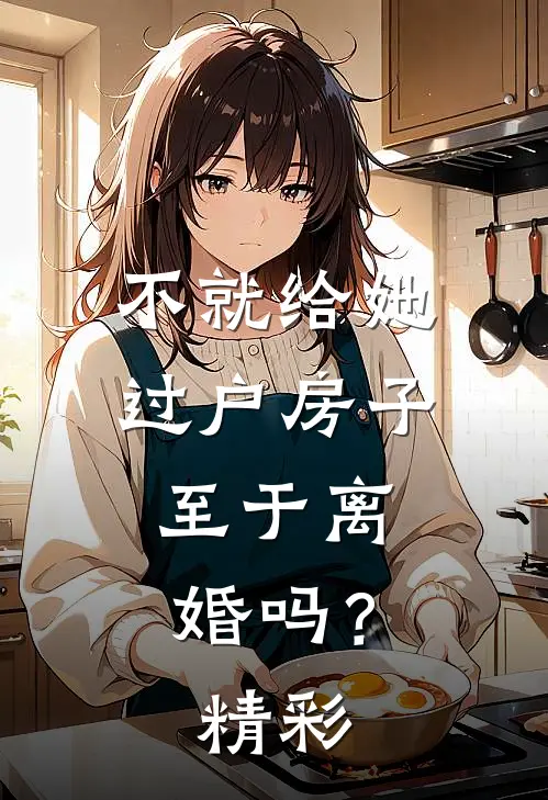 不就给她过户房子，至于离婚吗？精彩