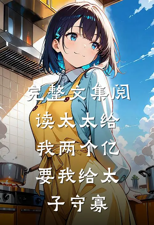 完整文集阅读太太给我两个亿，要我给太子守寡