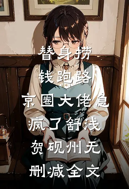 替身捞钱跑路，京圈大佬急疯了舒浅贺砚州无删减全文