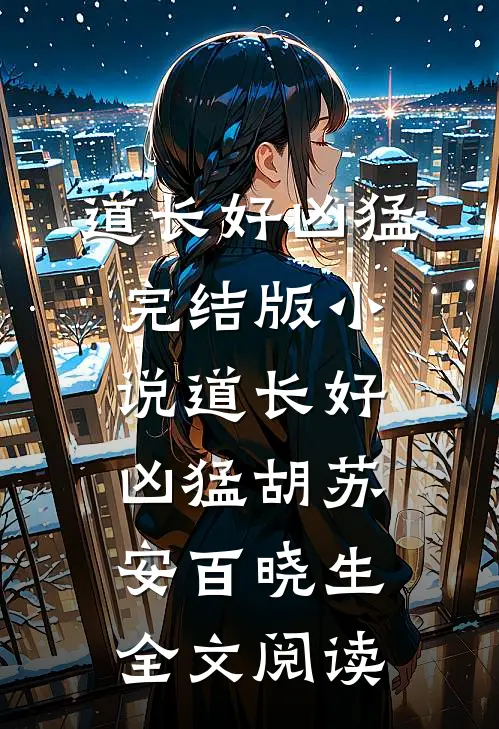 道长好凶猛完结版小说_道长好凶猛胡苏安百晓生全文阅读