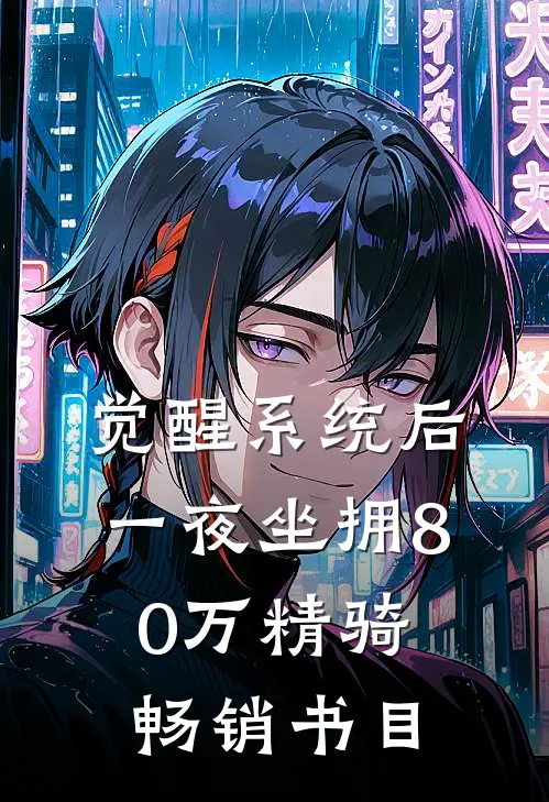 觉醒系统后，一夜坐拥80万精骑畅销书目