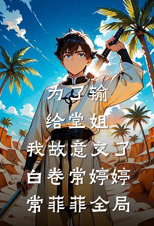 为了输给堂姐，我故意交了白卷常婷婷常菲菲全局