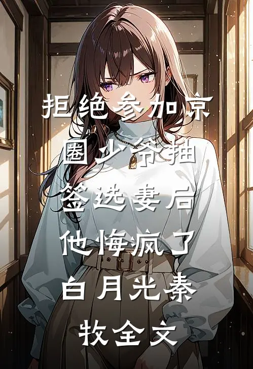 拒绝参加京圈少爷抽签选妻后，他悔疯了白月光秦牧全文