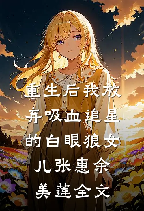 重生后我放弃吸血追星的白眼狼女儿张惠余美莲全文